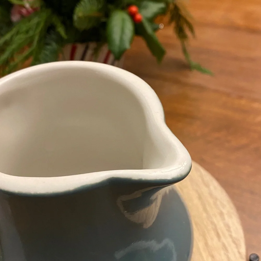 HALL Creamer China Pitcher Vintage